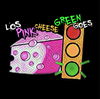 Los Pink Cheese Green Goes